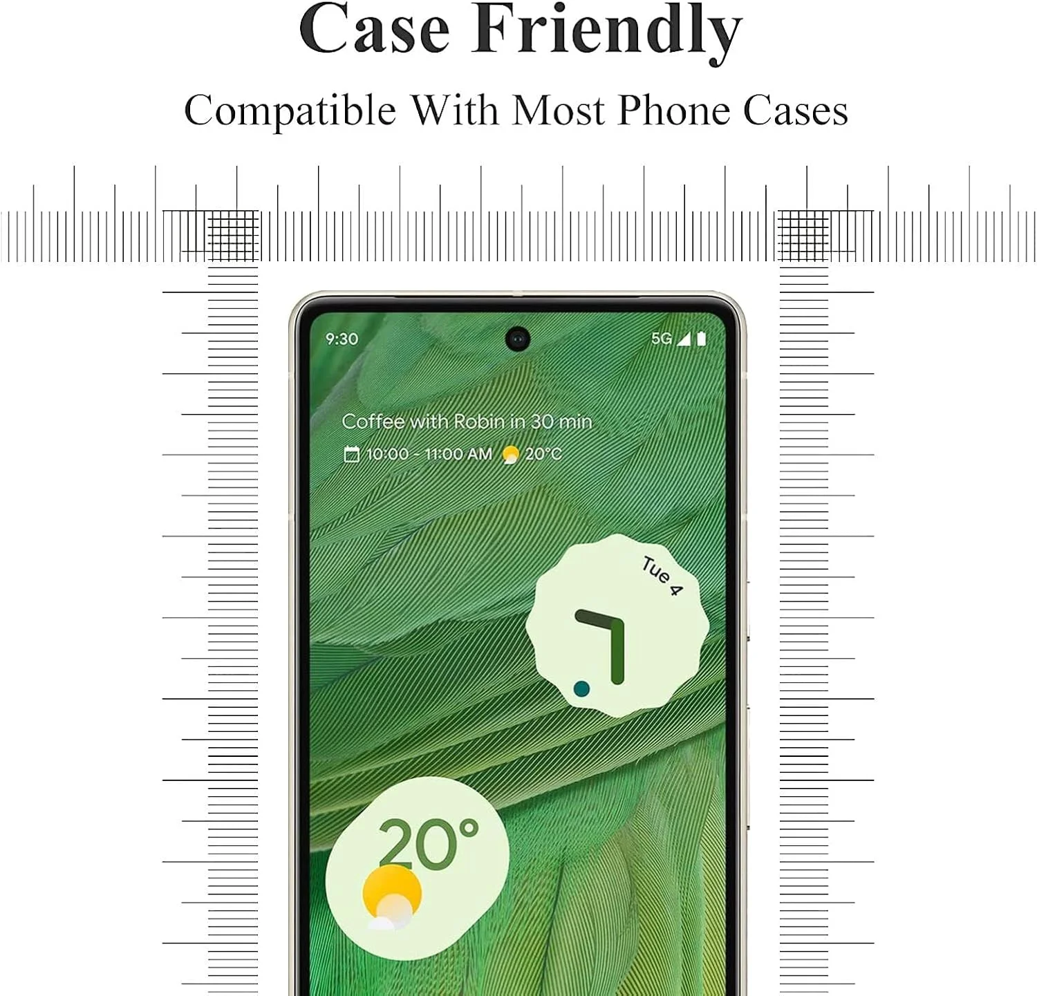 [بسته 3 عددی] محافظ صفحه نمایش برای گوگل پیکسل 7، فیلم شیشه ای حرارت دیده 9H، فیلم شیشه ای ضد خش، بدون خش، محافظ صفحه نمایش HD برای گوگل پیکسل 7