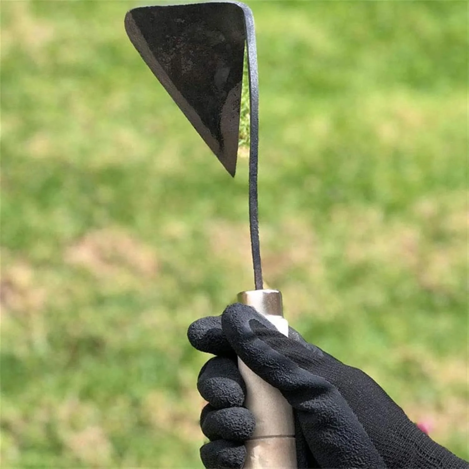 VFEDDDF بیلچه باغبانی، بیلچه دستی با نوک مثلثی برای ابزارهای باغبانی کشاورزی، ابزار خاک ورزی و کوددهی VFEDDDF بیلچه باغبانی، بیلچه دستی با نوک مثلثی برای ابزارهای باغبانی کشاورزی، ابزار خاک ورزی و کوددهی