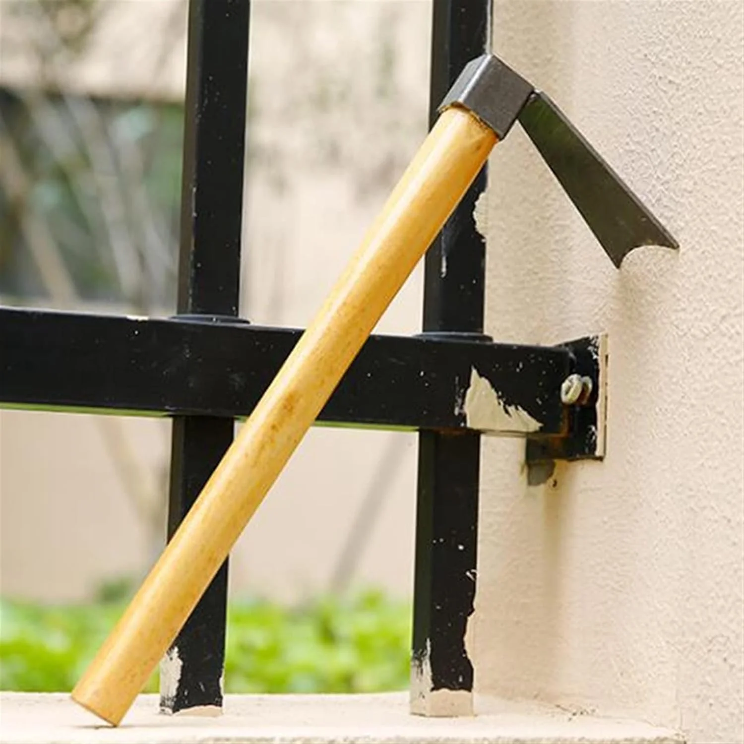 بیلچه باغبانی HODORE برای وجین علف های هرز، ابزار دستی کوچک با دسته چوبی، ابزار حفاری، ابزار کشاورزی فولادی برای کاشت سبزیجات، باغبانی و کشاورزی بیلچه باغبانی HODORE برای وجین علف های هرز، ابزار دستی کوچک با دسته چوبی، ابزار حفاری، ابزار کشاورزی فولادی برای کاشت سبزیجات، باغبانی و کشاورزی