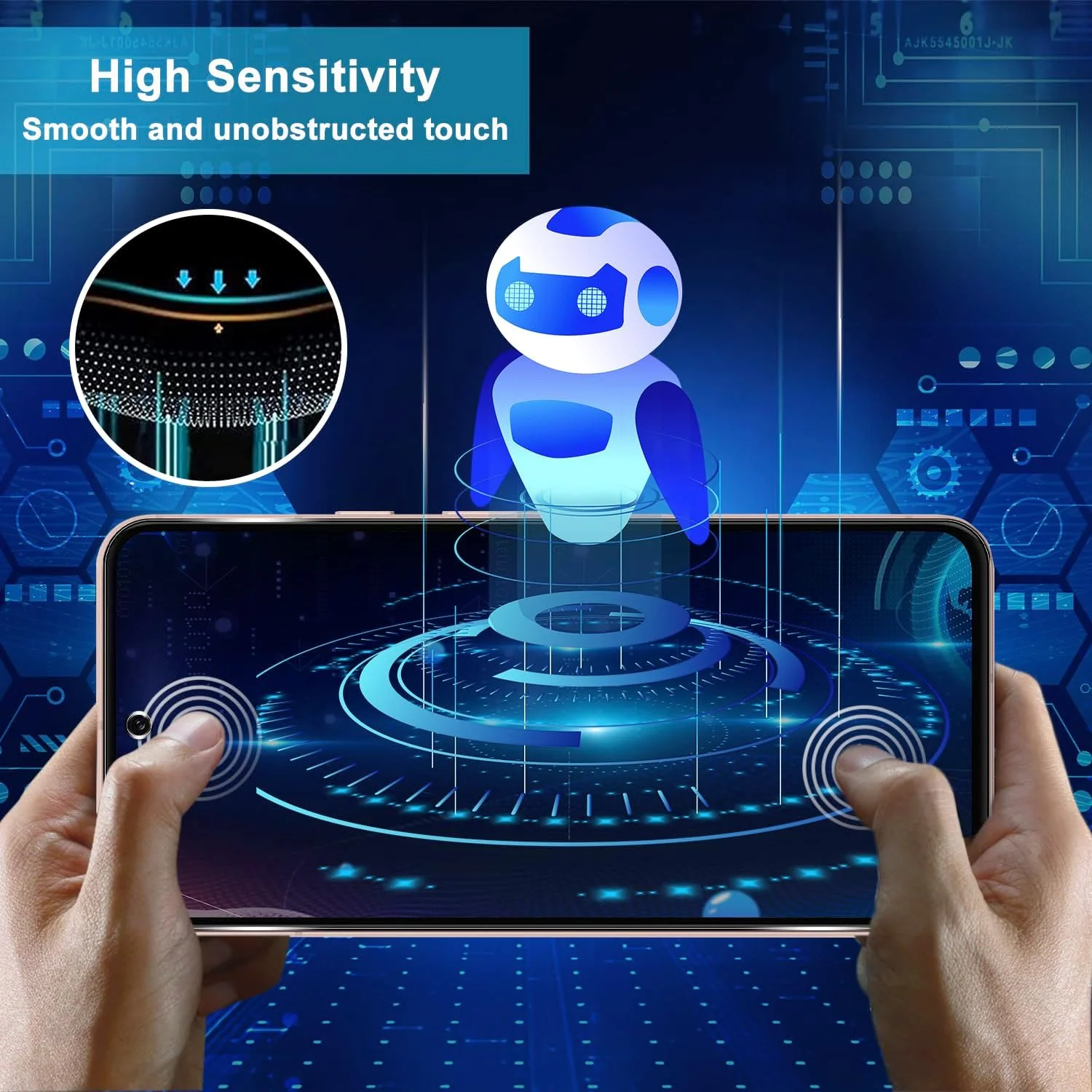 محافظ صفحه نمایش حریم خصوصی PaceBid برای گوگل پیکسل 8a، بسته 2 عددی غشای شیشه ای حرارت دیده ضد جاسوسی [پوشش کامل] [ضد خش] [سختی 9H] برای گوگل پیکسل 8a