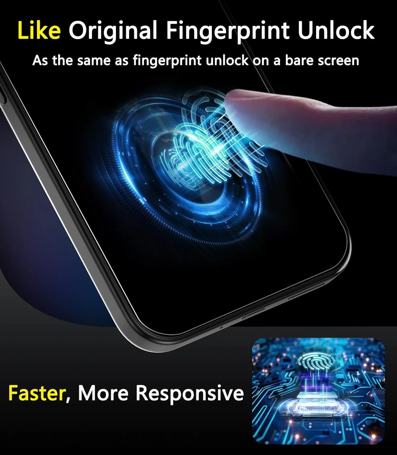 محافظ صفحه نمایش فول کاور Ferilinso بسته 3 عددی برای Google Pixel 9 Pro XL [سازگار با قاب گوشی]، لوازم جانبی محافظ لنز دوربین بسته 3 عددی