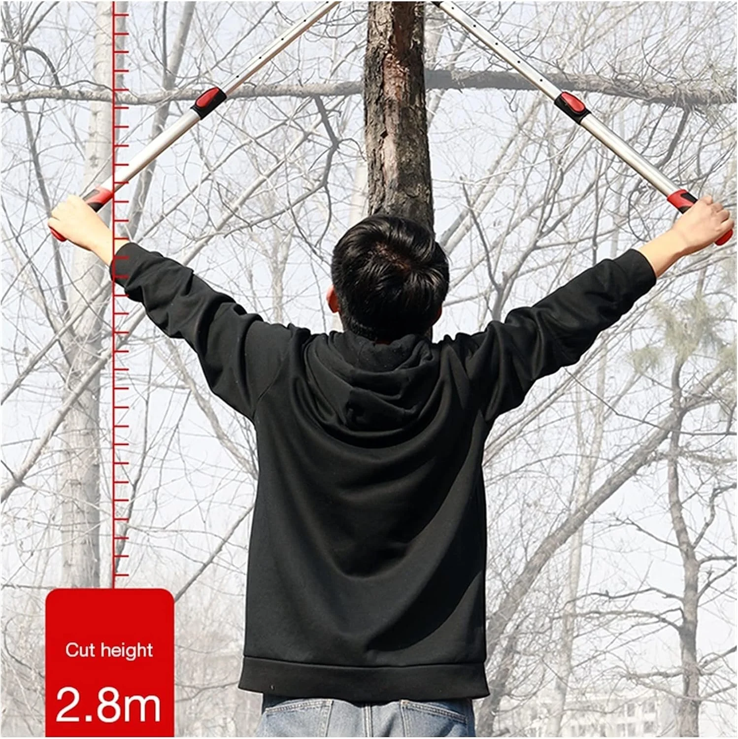 قیچی باغبانی تلسکوپی بلند، ابزار هرس شاخه و پرچین، قیچی دستی کشاورزی قیچی باغبانی تلسکوپی بلند، ابزار هرس شاخه و پرچین، قیچی دستی کشاورزی