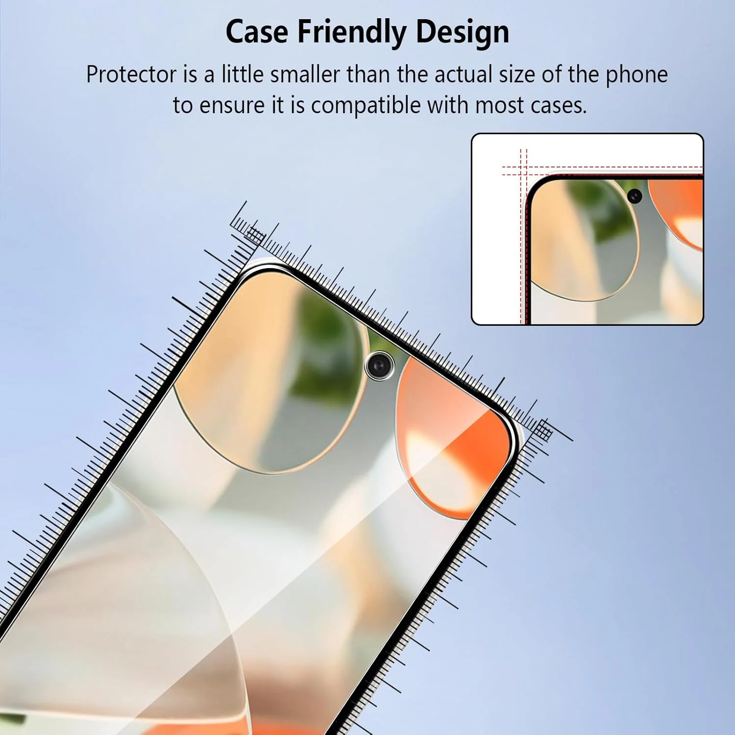 محافظ صفحه نمایش پولاچی برای گوگل پیکسل 9/پیکسل 9 پرو [بسته 3 عددی]، فیلم شیشه ای حرارت دیده برای گوگل پیکسل 9/پیکسل 9 پرو، فیلم محافظ 9H سختی، ضد خرد شدن، ضد اثر انگشت، بدون حباب