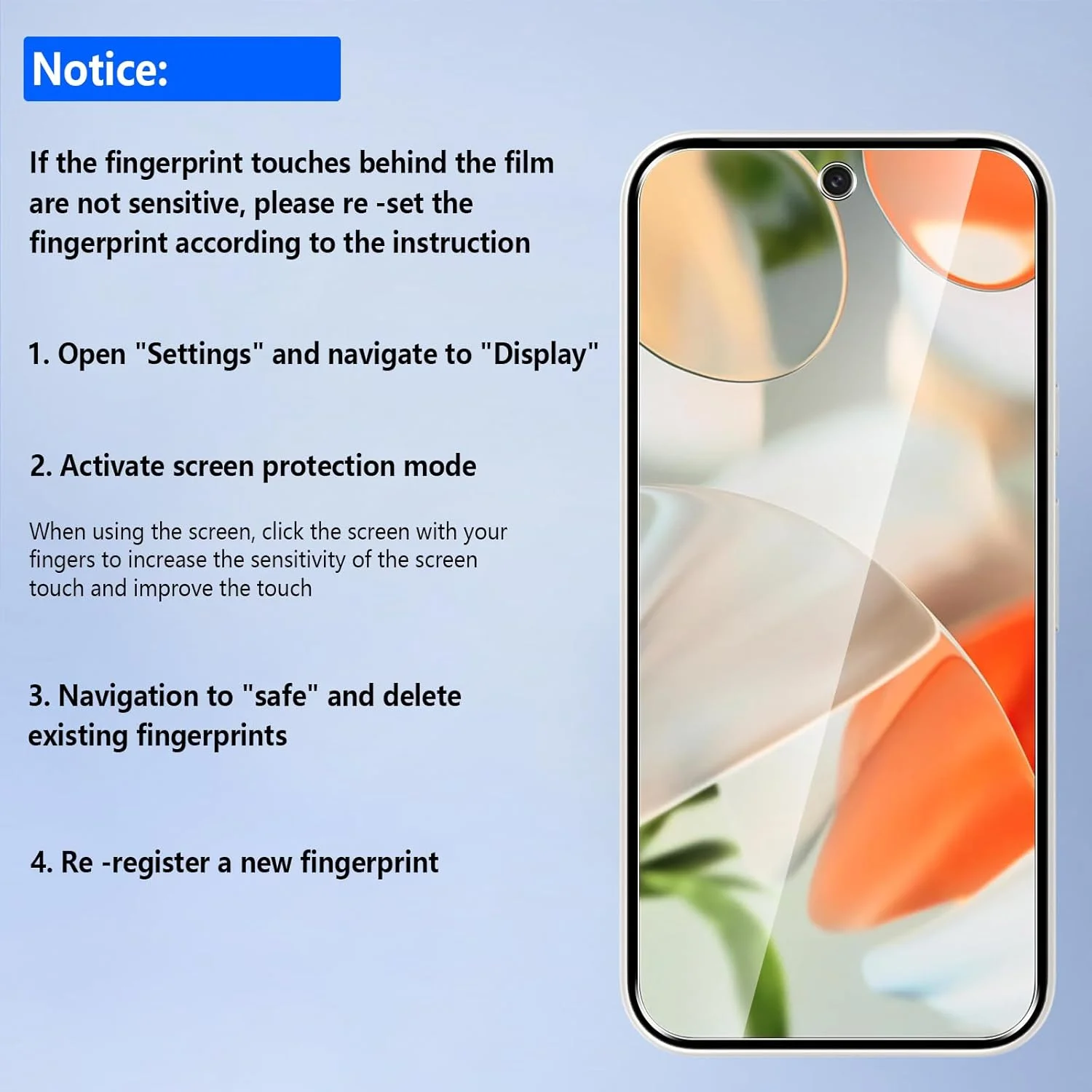 محافظ صفحه نمایش پولاچی برای گوگل پیکسل 9/پیکسل 9 پرو [بسته 3 عددی]، فیلم شیشه ای حرارت دیده برای گوگل پیکسل 9/پیکسل 9 پرو، فیلم محافظ 9H سختی، ضد خرد شدن، ضد اثر انگشت، بدون حباب