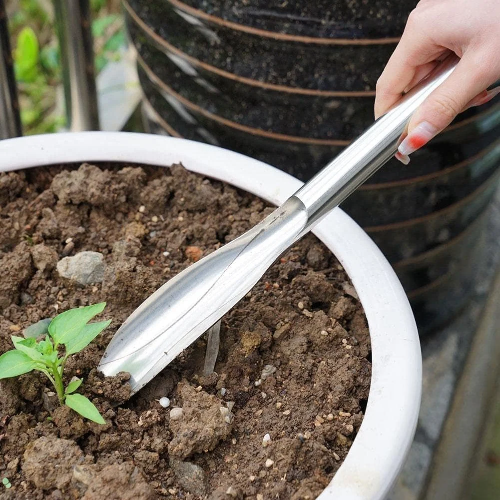 بیلچه باغبانی استیل ضد زنگ برای کندن سبزیجات وحشی، ابزار و لوازم جانبی کشاورزی، بیلچه کاشت علف های هرز بیلچه باغبانی استیل ضد زنگ برای کندن سبزیجات وحشی، ابزار و لوازم جانبی کشاورزی، بیلچه کاشت علف های هرز