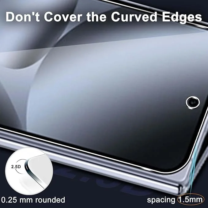 محافظ صفحه نمایش Gruattreay [بسته 2+2 عددی] سازگار با Google Pixel 10 Pro Fold به همراه محافظ لنز دوربین، پوشش کامل فیلم شیشه ای سخت شده 9H، شفافیت HD، ضد خش، بدون حباب