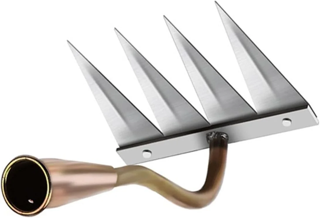 شن کش باغبانی فولادی LUCIY، شن کش علف های هرز، شن کش دستی باغبانی برای وجین، شن کش چنگکی، ابزار کشاورزی شل کننده خاک شن کش باغبانی فولادی LUCIY، شن کش علف های هرز، شن کش دستی باغبانی برای وجین، شن کش چنگکی، ابزار کشاورزی شل کننده خاک