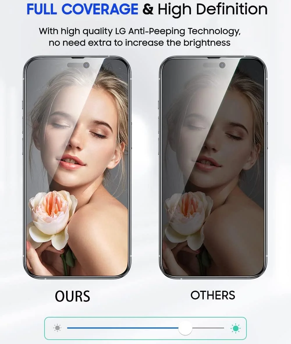 محافظ صفحه نمایش JMDZDL برای گوگل پیکسل 9، محافظ صفحه نمایش حریم خصوصی، سختی 9H، شیشه حرارت دیده ضد جاسوسی، بسته 2 عددی محافظ صفحه نمایش JMDZDL برای گوگل پیکسل 9، محافظ صفحه نمایش حریم خصوصی، سختی 9H، شیشه حرارت دیده ضد جاسوسی، بسته 2 عددی