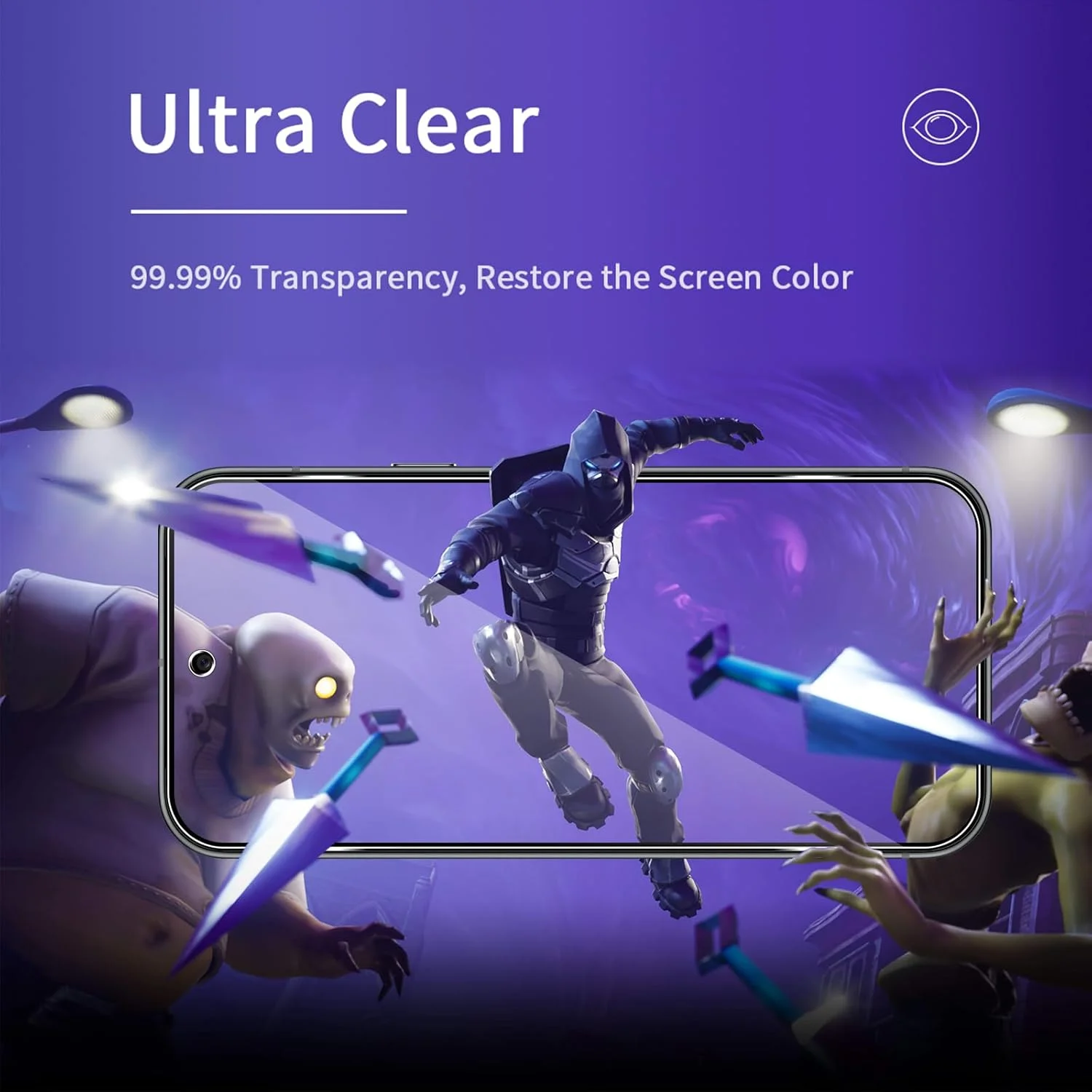 محافظ صفحه نمایش ELYCO سازگار با Google Pixel 10، شیشه حرارت دیده، بسته 3 عددی محافظ صفحه نمایش و 2 عدد محافظ دوربین، سختی 9H ضد خش، شیشه محافظ شفاف HD