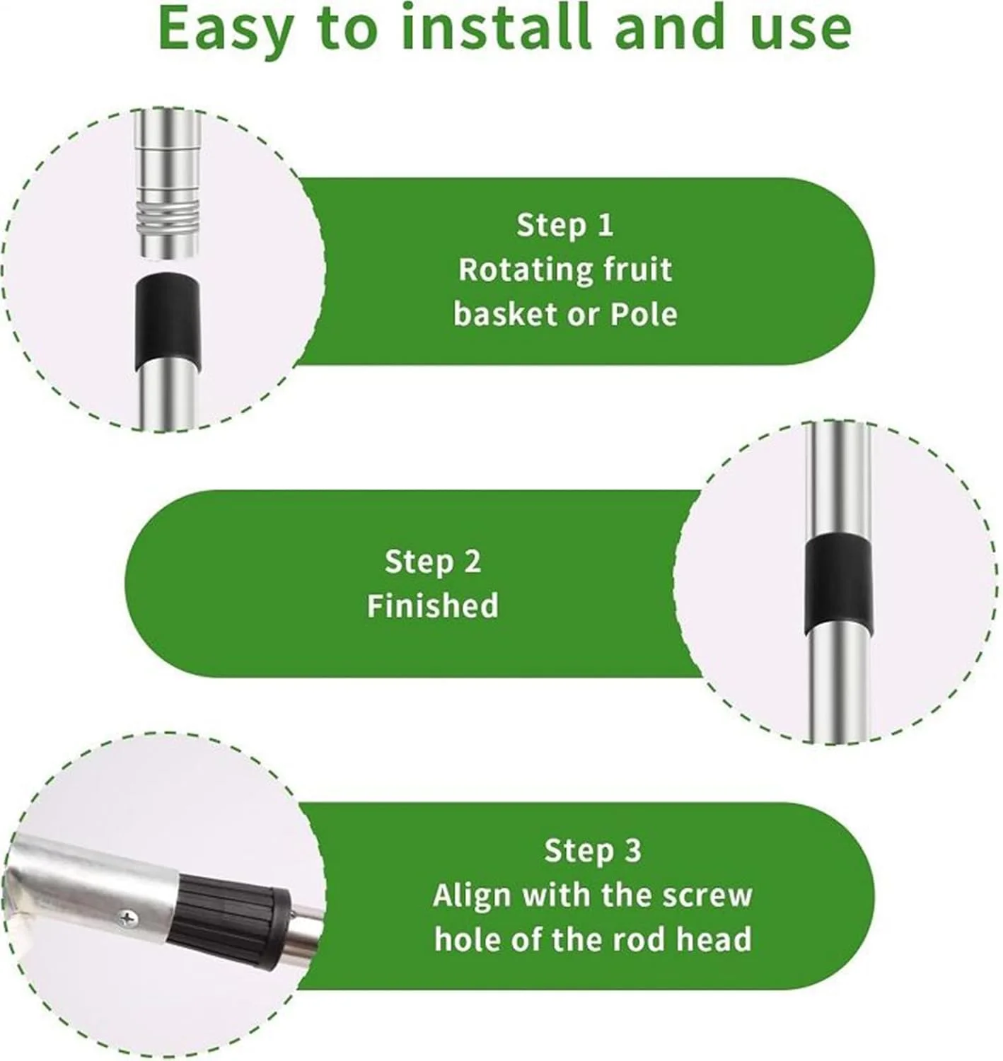 ابزار چیدن میوه از درخت، ابزار قابل تنظیم چیدن میوه از درخت | ابزار حرفه ای ارگونومیک برای چیدن و برداشت میوه در باغ، مزرعه، فضای باز و منزل ابزار چیدن میوه از درخت، ابزار قابل تنظیم چیدن میوه از درخت | ابزار حرفه ای ارگونومیک برای چیدن و برداشت میوه در باغ، مزرعه، فضای باز و منزل