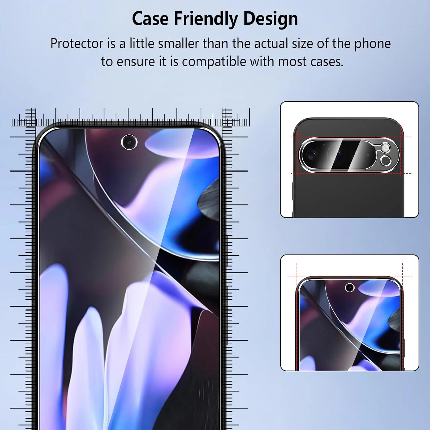 محافظ صفحه نمایش شیشه ای حرارت دیده پولاچی برای گوگل پیکسل 9 پرو ایکس ال 5G، بسته 2 عددی + محافظ لنز دوربین بسته 2 عددی، محافظ صفحه نمایش شیشه ای حرارت دیده 9H برای گوگل پیکسل 9 پرو ایکس ال، سختی 9H، ضد خش، بدون حباب محافظ صفحه نمایش شیشه ای حرارت دیده پولاچی برای گوگل پیکسل 9 پرو ایکس ال 5G، بسته 2 عددی + محافظ لنز دوربین بسته 2 عددی، محافظ صفحه نمایش شیشه ای حرارت دیده 9H برای گوگل پیکسل 9 پرو ایکس ال، سختی 9H، ضد خش، بدون حباب