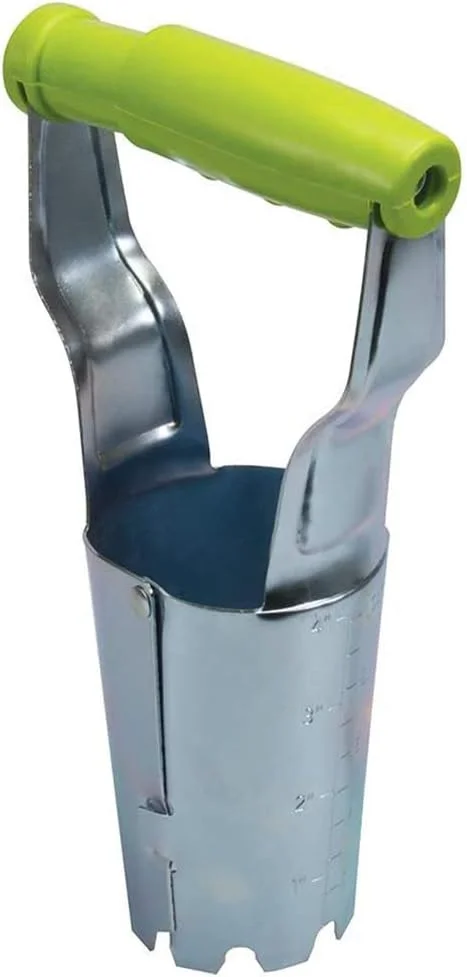 ابزار کاشت پیاز ZIYUMI، ابزار بدون خم شدن برای کاشت پیاز، رهاسازی خودکار خاک برای حفر/پر کردن سوراخ، لوله نشاء کشاورزی باغ ابزار کاشت پیاز ZIYUMI، ابزار بدون خم شدن برای کاشت پیاز، رهاسازی خودکار خاک برای حفر/پر کردن سوراخ، لوله نشاء کشاورزی باغ