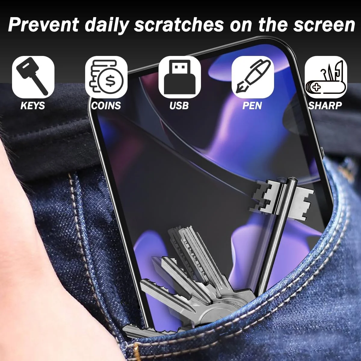 محافظ صفحه نمایش Zerrshoo برای Google Pixel 9/9 Pro، شیشه حرارت دیده ضد جاسوسی Google Pixel 9/9 Pro، یک عدد، شیشه با سختی 9H ضد خش، محافظ صفحه نمایش حریم خصوصی شیشه حرارت دیده