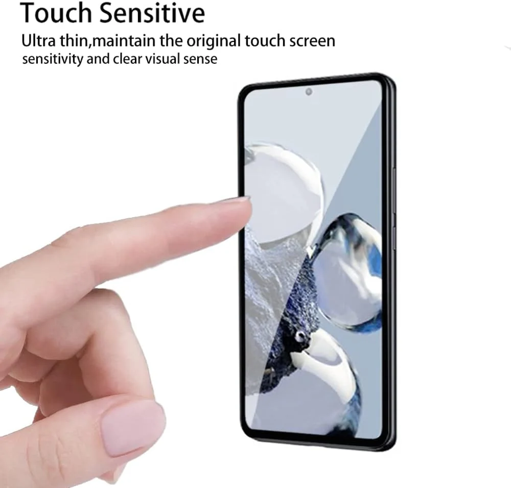 محافظ صفحه نمایش QINOUK برای گوگل پیکسل 7a، [بسته 3 عددی] فیلم محافظ شیشه ای حرارت دیده HD، محافظت تمام صفحه، [مقاوم در برابر خراش] [بدون حباب] برای گوگل پیکسل 7a - شفاف