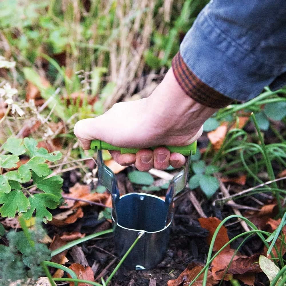 ابزار کاشت پیاز ZIYUMI، ابزار بدون خم شدن برای کاشت پیاز، رهاسازی خودکار خاک برای حفر/پر کردن سوراخ، لوله نشاء کشاورزی باغ ابزار کاشت پیاز ZIYUMI، ابزار بدون خم شدن برای کاشت پیاز، رهاسازی خودکار خاک برای حفر/پر کردن سوراخ، لوله نشاء کشاورزی باغ