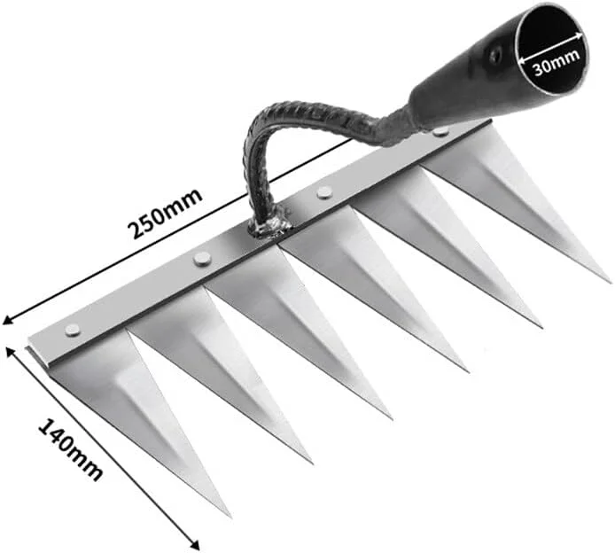 ابزار باغبانی Fawoonu، بیلچه فولادی پرکربن، چنگک وجین، ابزار شخم زنی و سست کردن خاک، ابزار ناخن چنگکی، ابزار کشاورزی ابزار باغبانی Fawoonu، بیلچه فولادی پرکربن، چنگک وجین، ابزار شخم زنی و سست کردن خاک، ابزار ناخن چنگکی، ابزار کشاورزی