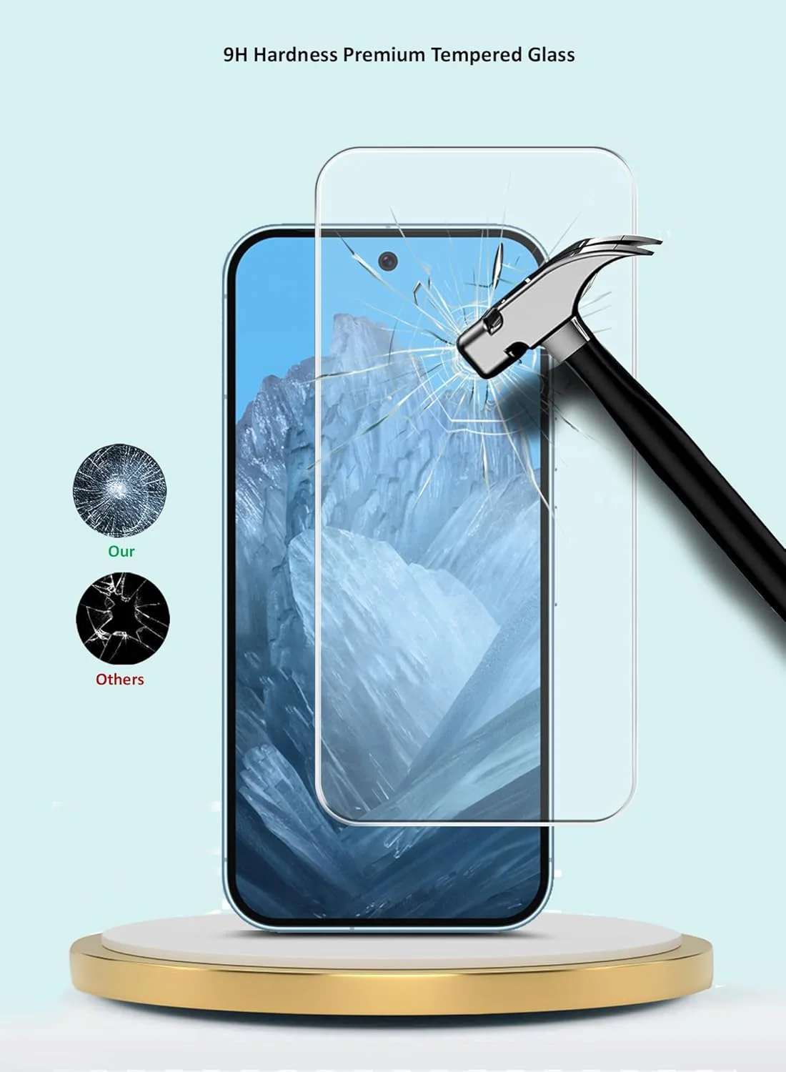 محافظ صفحه نمایش شیشه ای برای گوگل پیکسل 9 پرو 5G مدل 2024 (سری GMAX Premium لبه های خمیده 9H 2.5D - شفاف) محافظ صفحه نمایش شیشه ای برای گوگل پیکسل 9 پرو 5G مدل 2024 (سری GMAX Premium لبه های خمیده 9H 2.5D - شفاف)