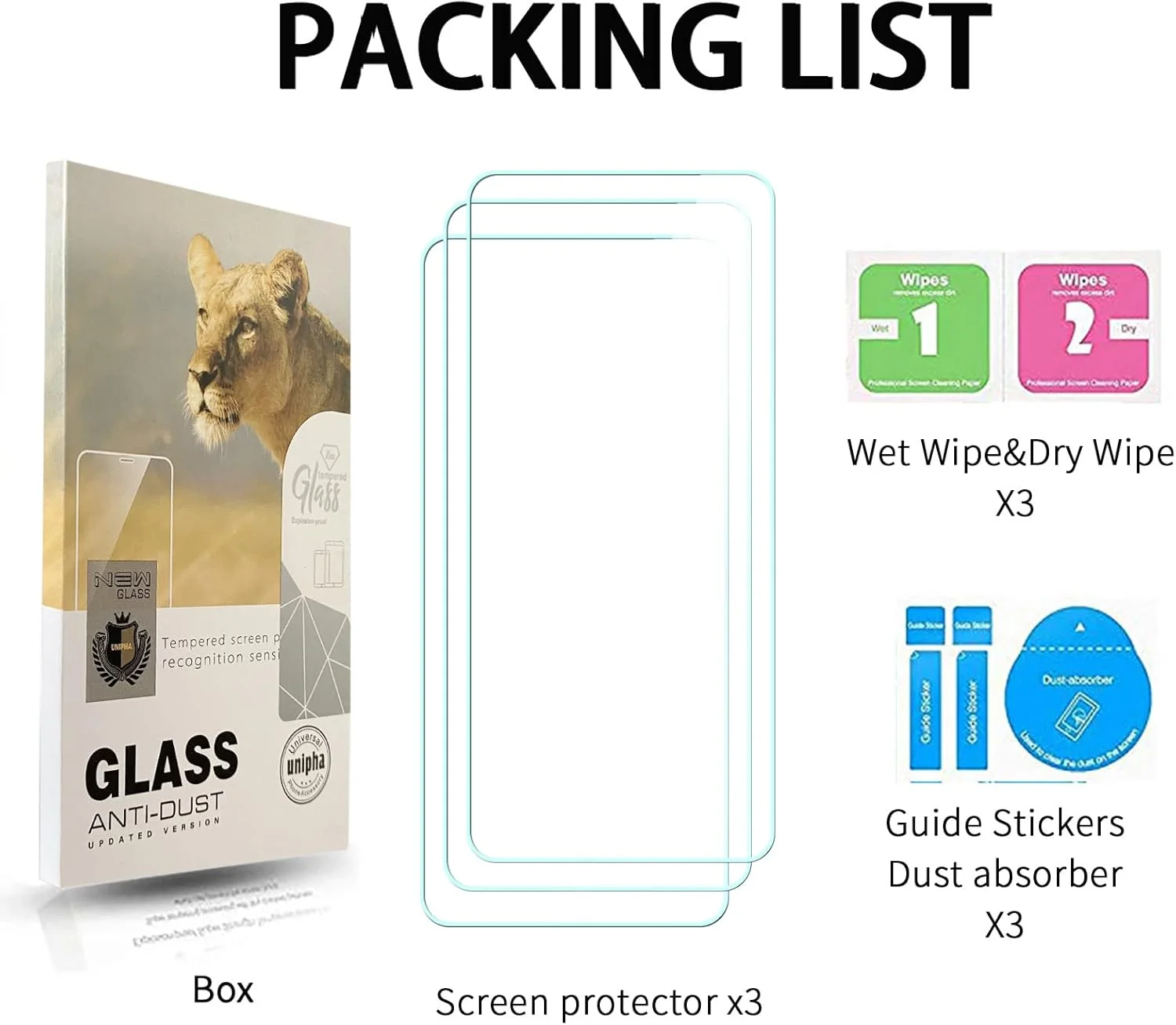 محافظ صفحه نمایش AYSOW برای گوگل پیکسل 7، شیشه پریمیوم 0.3 میلی‌متری، سختی 9H، فیلم 2.5D، ضد خش، بدون حباب، محافظ صفحه نمایش شیشه ای برای گوگل پیکسل 7 [بسته 3 عددی]