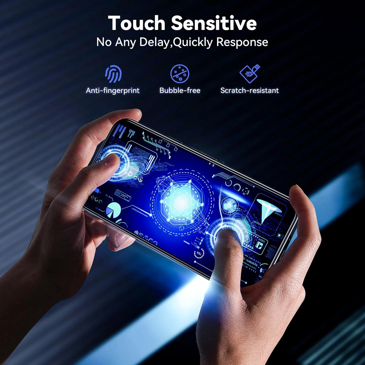 محافظ صفحه نمایش شیشه ای حرارت دیده هوئری برای گوگل پیکسل 9 پرو ایکس ال، محافظ صفحه نمایش HD + 1 ابزار نصب تمیز کننده گرد و غبار، صفحه نمایش HD، ضد خش، نصب آسان، 2 عدد محافظ صفحه نمایش شیشه ای حرارت دیده هوئری برای گوگل پیکسل 9 پرو ایکس ال، محافظ صفحه نمایش HD + 1 ابزار نصب تمیز کننده گرد و غبار، صفحه نمایش HD، ضد خش، نصب آسان، 2 عدد