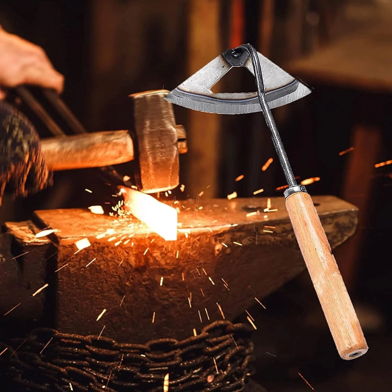 شن کش دستی LUCIY، بیلچه باغبانی توخالی، ابزار علف هرز کنی، کاشت سبزیجات، مناسب مزرعه، باغ و ابزار کشاورزی شن کش دستی LUCIY، بیلچه باغبانی توخالی، ابزار علف هرز کنی، کاشت سبزیجات، مناسب مزرعه، باغ و ابزار کشاورزی