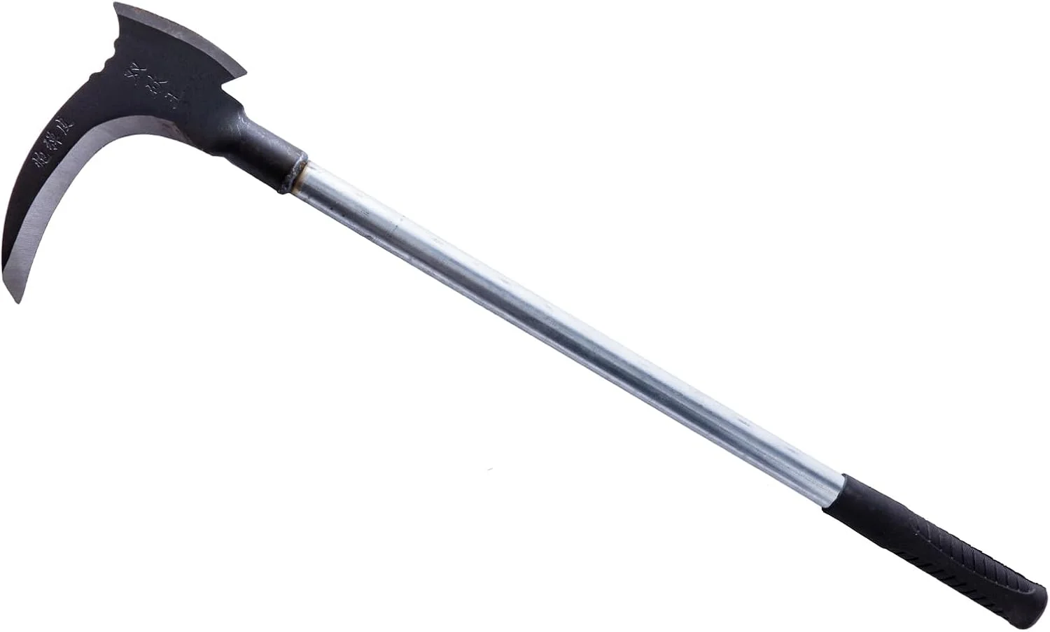 داس فولادی منگنز عمومی Ljxquisite، داس فلزی، ابزار برش بادوام، ابزار کشاورزی خانگی، برش دوگانه چند منظوره برای ابزار باغبانی (D)