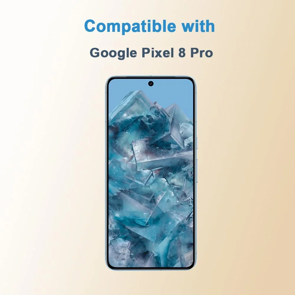 محافظ صفحه نمایش شیشه ای حرارت دیده طراحی شده برای گوگل پیکسل 8 پرو، فیلم شیشه ای حرارت دیده گوشی هوشمند، HD، سختی 9H، ضد خش، حساس به لمس، محافظت در برابر سقوط محافظ صفحه نمایش شیشه ای حرارت دیده طراحی شده برای گوگل پیکسل 8 پرو، فیلم شیشه ای حرارت دیده گوشی هوشمند، HD، سختی 9H، ضد خش، حساس به لمس، محافظت در برابر سقوط