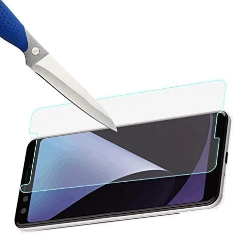 محافظ صفحه نمایش شیشه ای حرارت دیده [3 عدد] Mr.Shield برای گوگل (Pixel 3) [بهبود یافته برای حسگر و دوربین]