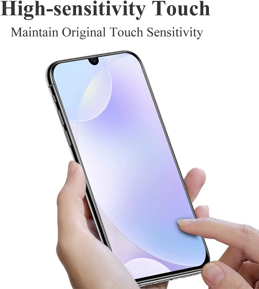 محافظ صفحه نمایش آکابیلا [بسته 3 عددی] برای گوگل پیکسل 6 پرو، فیلم محافظ شیشه ای سخت شده HD ممتاز، سختی 9H، نصب آسان و سازگار با قاب، ضد خش و بدون حباب [پوشش کامل]