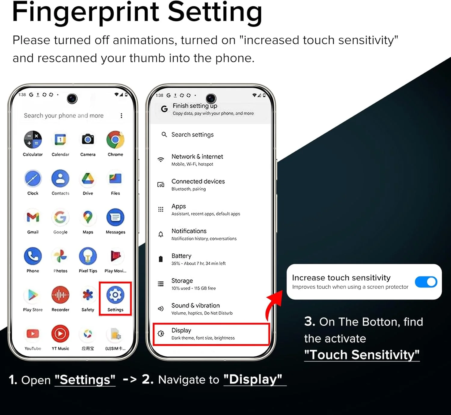 محافظ صفحه نمایش شیشه ای حرارت دیده iVoler بسته 3 عددی مناسب برای Google Pixel 9 Pro XL 2024 (6.8 اینچ) [سازگار با باز کردن قفل اثر انگشت] به همراه قاب نصب آسان، سختی 9H و بدون ایجاد حباب برای Pixel 9 Pro XL