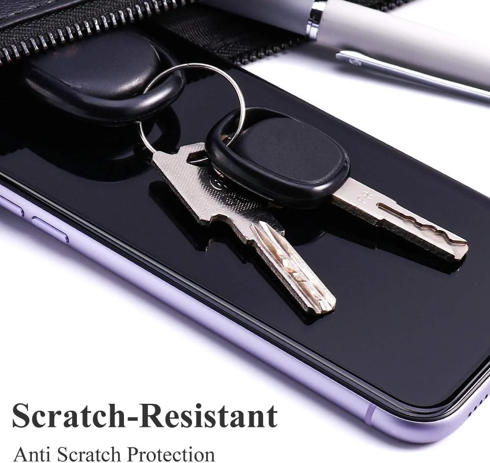 محافظ صفحه نمایش آکابیلا [بسته 3 عددی] برای گوگل پیکسل 6 پرو، فیلم محافظ شیشه ای سخت شده HD ممتاز، سختی 9H، نصب آسان و سازگار با قاب، ضد خش و بدون حباب [پوشش کامل]