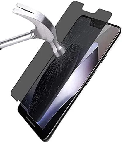 محافظ صفحه نمایش شیشه ای ضد جاسوسی AISELAN برای گوگل پیکسل 3 XL - شیشه حرارت دیده ممتاز شفاف ضد خش و ضد دید دزدکی برای گوگل پیکسل 3XL (2 عددی)