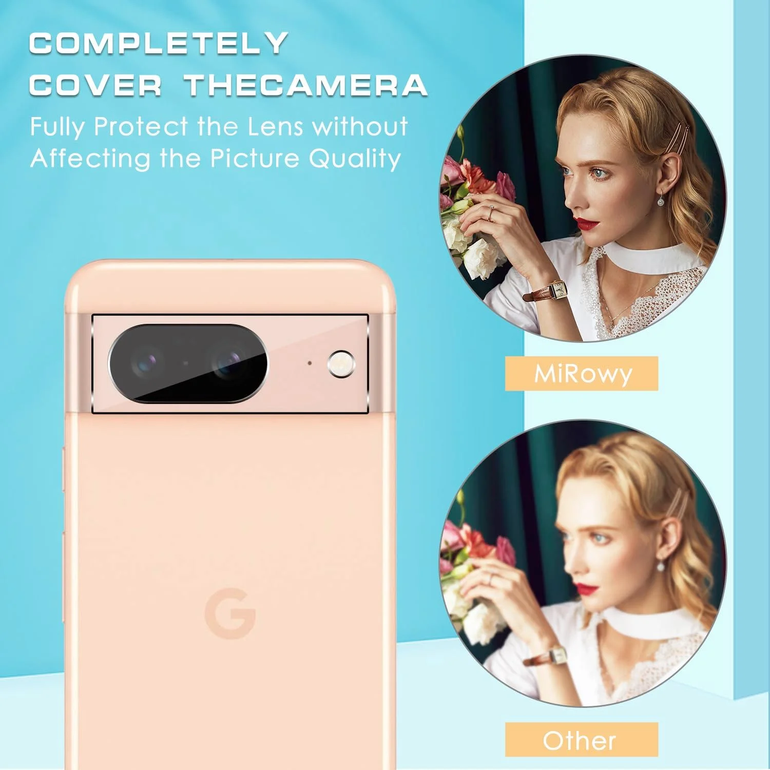 محافظ صفحه نمایش MiRowy سازگار با Google Pixel 8a، 2+2 عدد فیلم شیشه ای حرارت دیده 9H ضد جاسوسی و محافظ دوربین، محافظ صفحه نمایش ضد خش و ضد جاسوسی برای Google Pixel 8a محافظ صفحه نمایش MiRowy سازگار با Google Pixel 8a، 2+2 عدد فیلم شیشه ای حرارت دیده 9H ضد جاسوسی و محافظ دوربین، محافظ صفحه نمایش ضد خش و ضد جاسوسی برای Google Pixel 8a