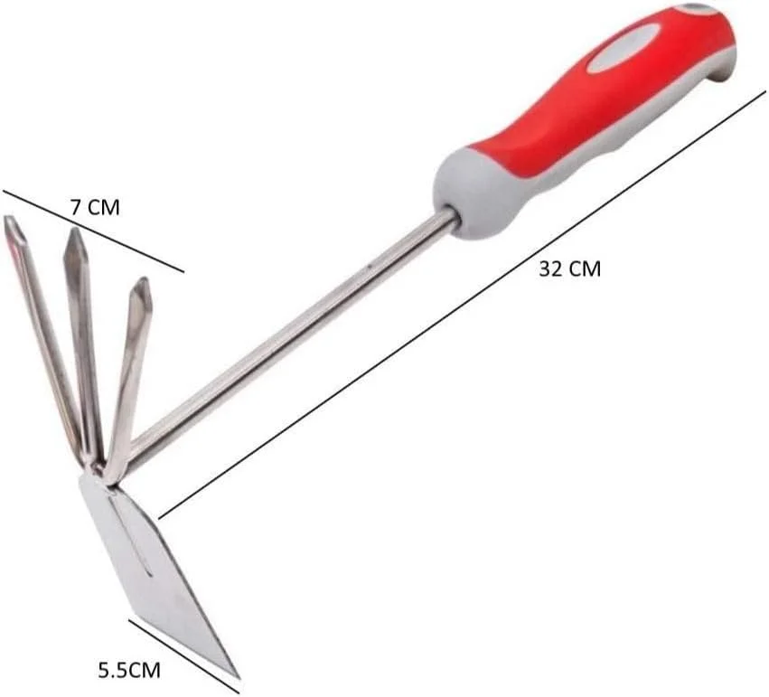 Beorol- بیلچه Beorol کوچک استیل ضد زنگ دو منظوره، ابزار باغبانی ابزار کشاورزی، ابزار کشاورزی بیل باغبانی وجین سبزیجات