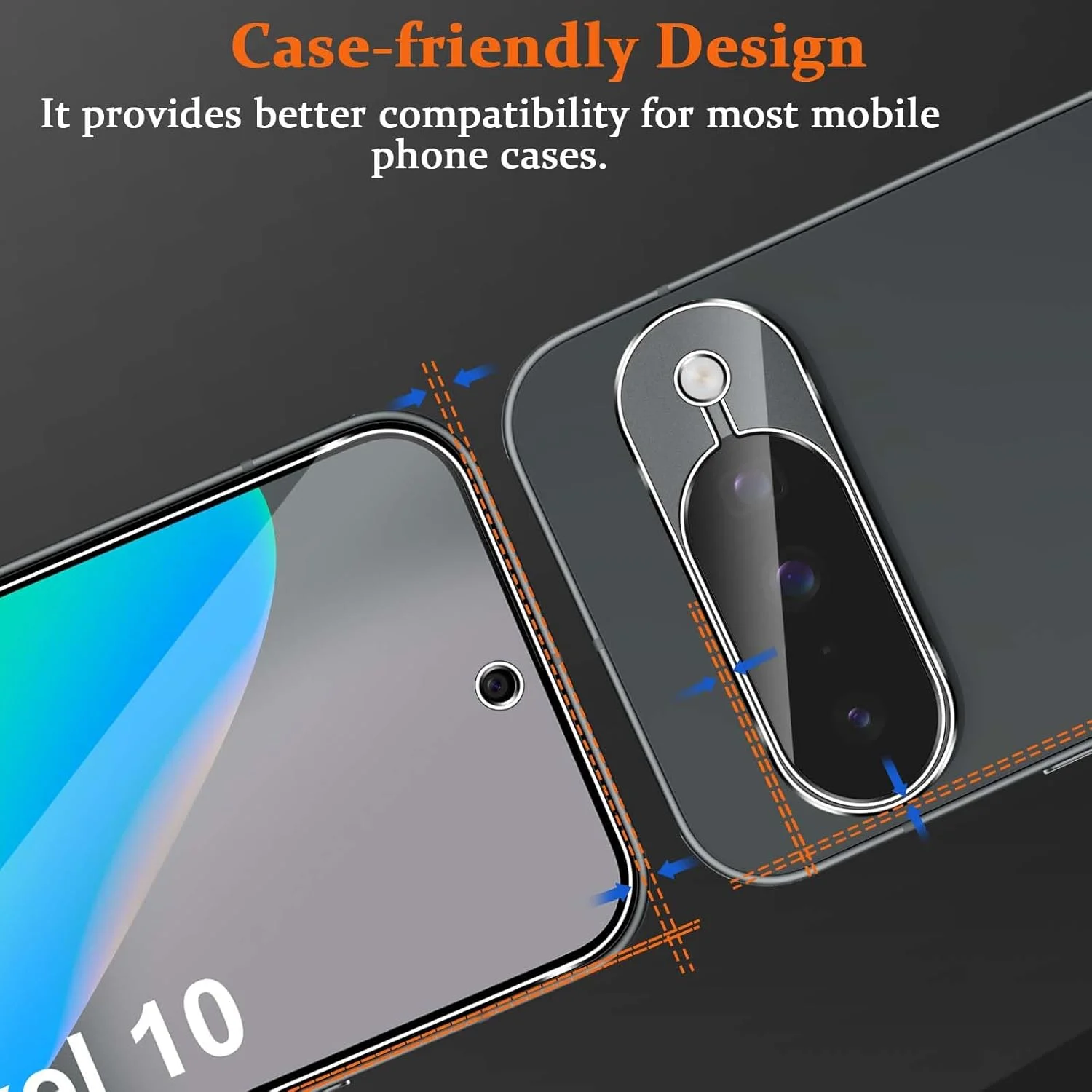 محافظ صفحه نمایش شیشه ای حرارت دیده Vanrain برای Google Pixel 10، 2+2 تکه فیلم محافظ صفحه نمایش و محافظ دوربین عقب به همراه ابزار نصب، سختی 9H و وضوح بالا بدون حباب محافظ صفحه نمایش شیشه ای حرارت دیده Vanrain برای Google Pixel 10، 2+2 تکه فیلم محافظ صفحه نمایش و محافظ دوربین عقب به همراه ابزار نصب، سختی 9H و وضوح بالا بدون حباب