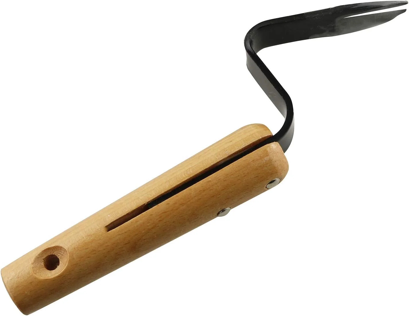 JCBIZ Carbon Steel Garden Weeding Tool Rooter Garden Tool Hand Weeder Fork Solid Long Wood Handle Garden Agricultural Tool