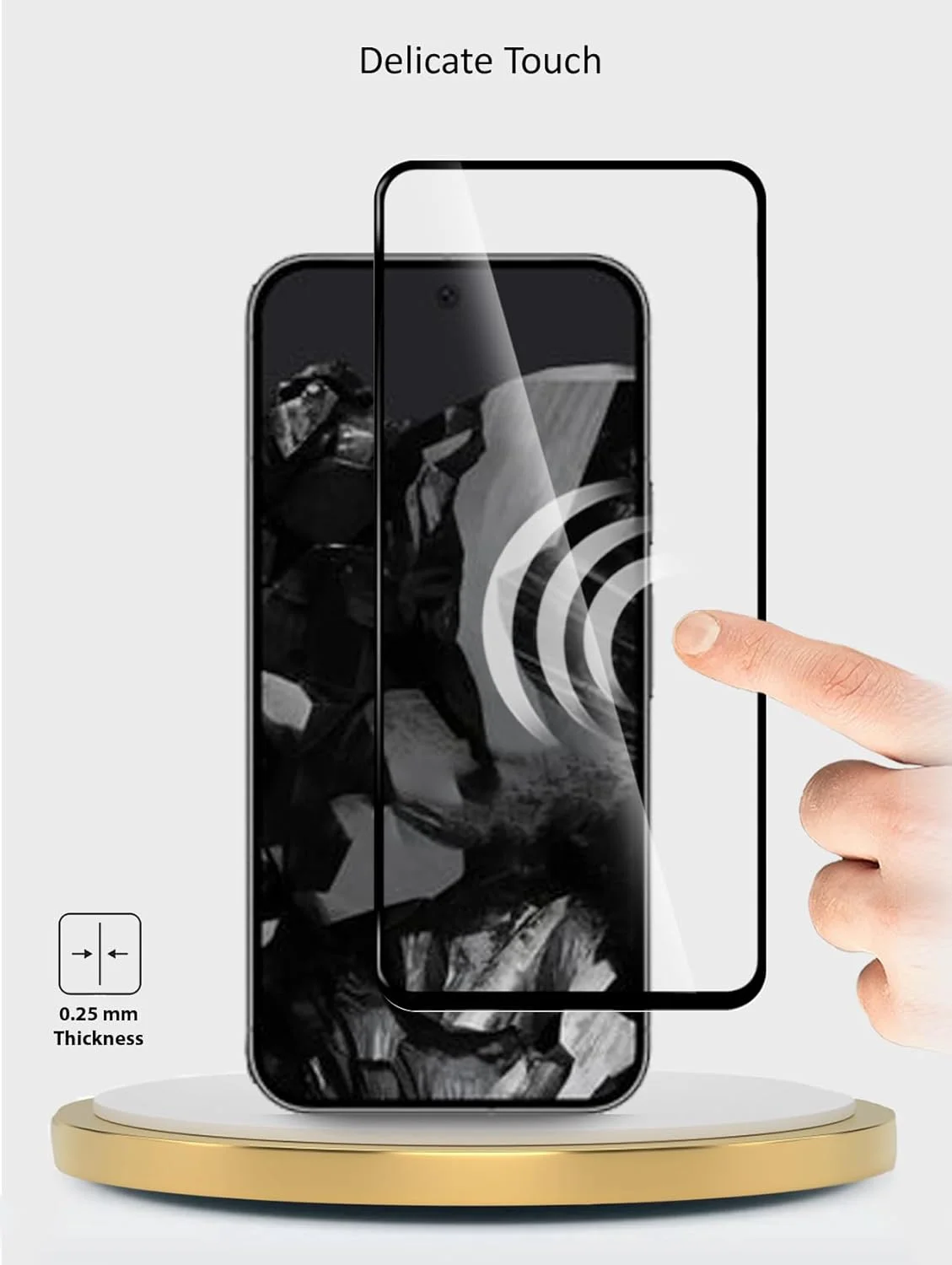 محافظ صفحه نمایش شیشه ای برای گوگل پیکسل 9 5G مدل 2024 (WTech Premium E2E چسب کامل پوشش کامل - شفاف/مشکی) محافظ صفحه نمایش شیشه ای برای گوگل پیکسل 9 5G مدل 2024 (WTech Premium E2E چسب کامل پوشش کامل - شفاف/مشکی)