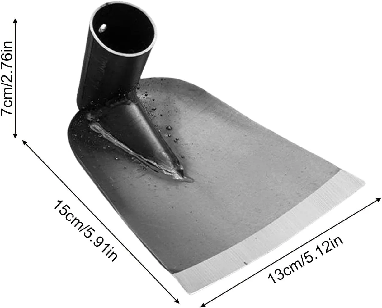 بیلچه باغبانی - سر بیلچه مزرعه باغبانی برای وجین گل | ابزار دستی سنگین فولاد منگنز قطعات جایگزین کولتیواتور برای حیاط کشاورزی در فضای باز بیلچه باغبانی - سر بیلچه مزرعه باغبانی برای وجین گل | ابزار دستی سنگین فولاد منگنز قطعات جایگزین کولتیواتور برای حیاط کشاورزی در فضای باز