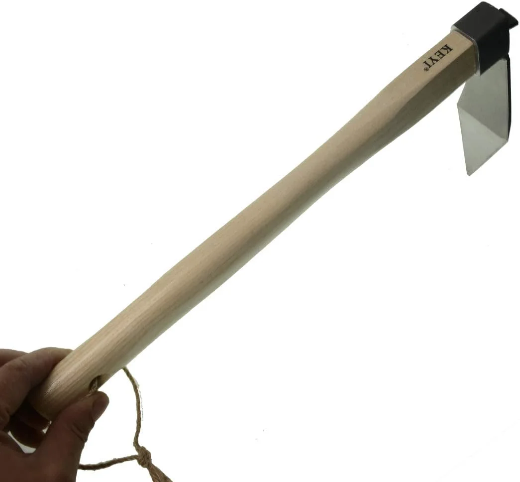 بیلچه دستی فولادی کربنی KEYI، کلنگ بیلچه محکم، ابزار باغبانی بیل کشاورزی