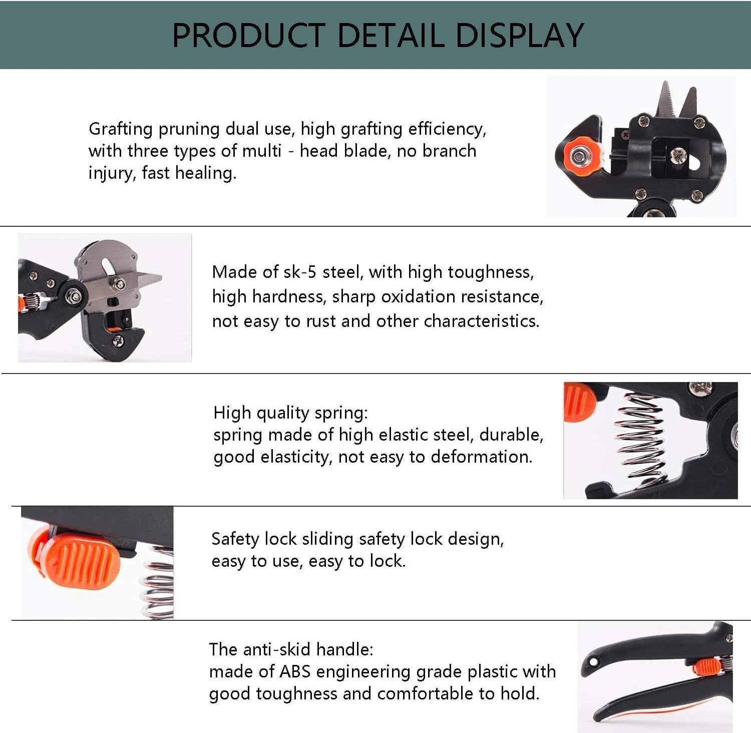 کیت ابزار پیوند زنی 2 در 1 HYLAN به همراه ست پیچ گوشتی 31 عددی، شامل پیوند V، امگا و U، مناسب برای پیوند زدن درختان میوه کیت ابزار پیوند زنی 2 در 1 HYLAN به همراه ست پیچ گوشتی 31 عددی، شامل پیوند V، امگا و U، مناسب برای پیوند زدن درختان میوه