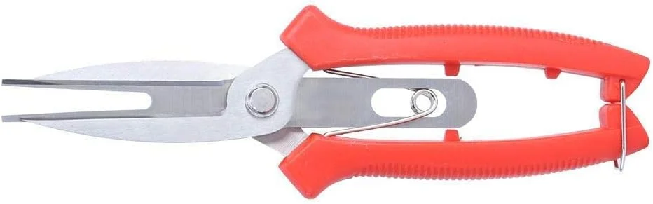 قیچی باغبانی دو دهانه استیل اومفار، مناسب برای هرس درختان سیب و گلابی، ابزار هرس باغبانی، قیچی های برش، مناسب برای تنک کردن گل و میوه در کشاورزی