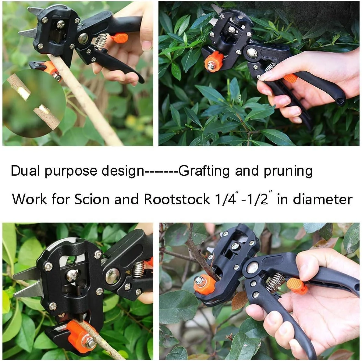 کیت ابزار پیوند زنی 2 در 1 HYLAN به همراه ست پیچ گوشتی 31 عددی، شامل پیوند V، امگا و U، مناسب برای پیوند زدن درختان میوه کیت ابزار پیوند زنی 2 در 1 HYLAN به همراه ست پیچ گوشتی 31 عددی، شامل پیوند V، امگا و U، مناسب برای پیوند زدن درختان میوه