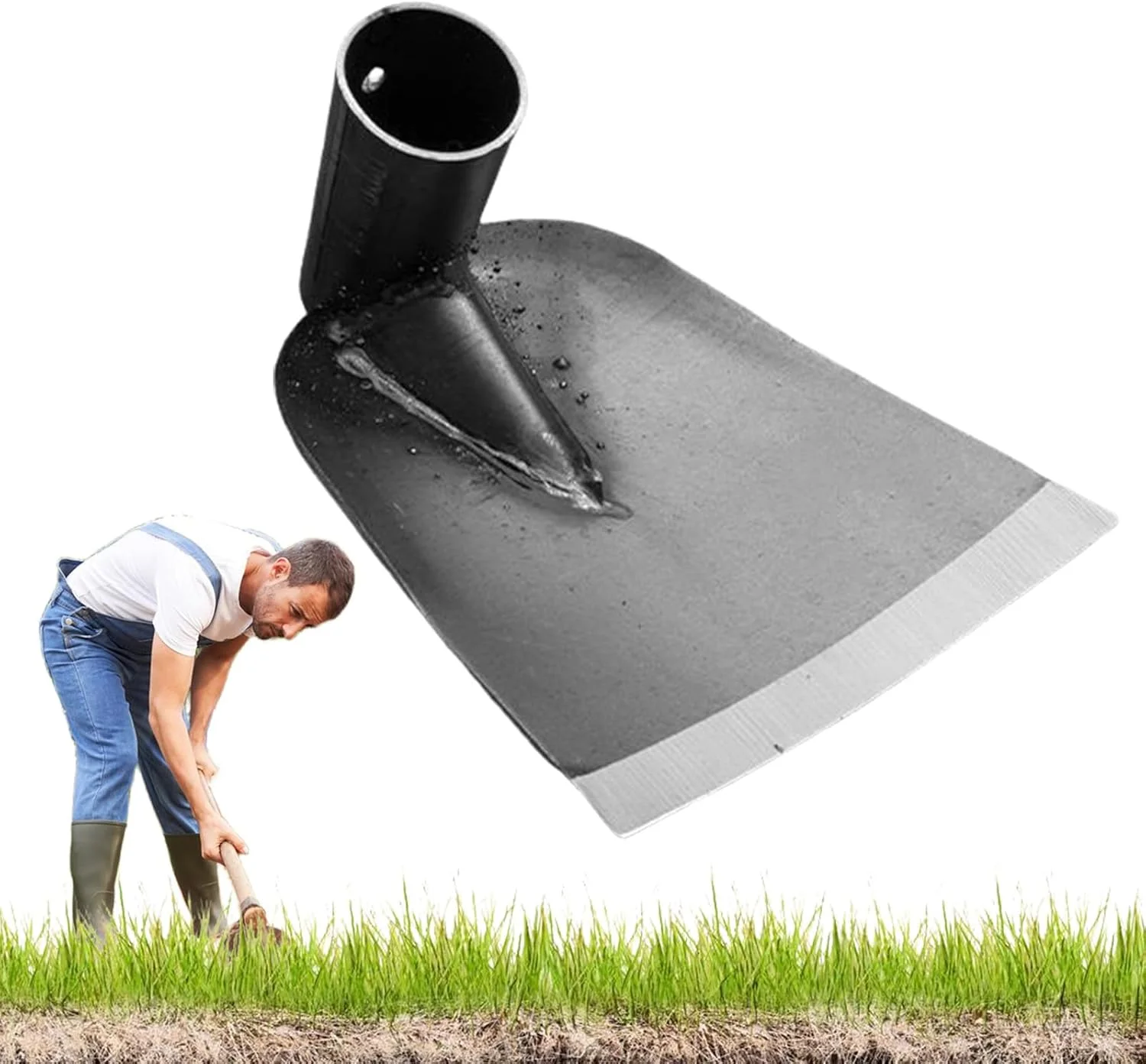 بیلچه باغبانی - سر بیلچه مزرعه باغبانی برای وجین گل | ابزار دستی سنگین فولاد منگنز قطعات جایگزین کولتیواتور برای حیاط کشاورزی در فضای باز بیلچه باغبانی - سر بیلچه مزرعه باغبانی برای وجین گل | ابزار دستی سنگین فولاد منگنز قطعات جایگزین کولتیواتور برای حیاط کشاورزی در فضای باز