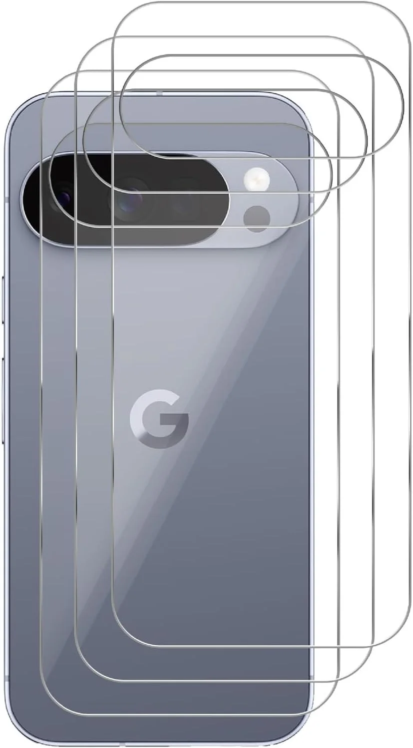 محافظ پشت گوشی ژیوپوی [3 عدد] سازگار با گوگل پیکسل 10 پرو ایکس ال، TPU نرم با قابلیت انتقال بالا، بسیار نازک، مقاوم در برابر خراش - شفاف