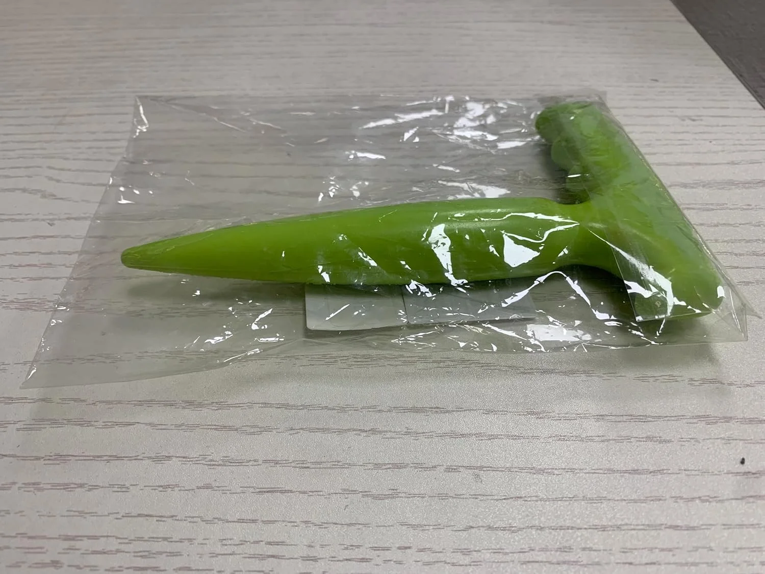 ابزار کاشت نشا میلی فاکس، ابزار بذر نشا با مقیاس اندازه گیری برای کاشت، پخش کننده پلاستیکی برای کاشت سبزیجات و گل (سبز فلورسنت)