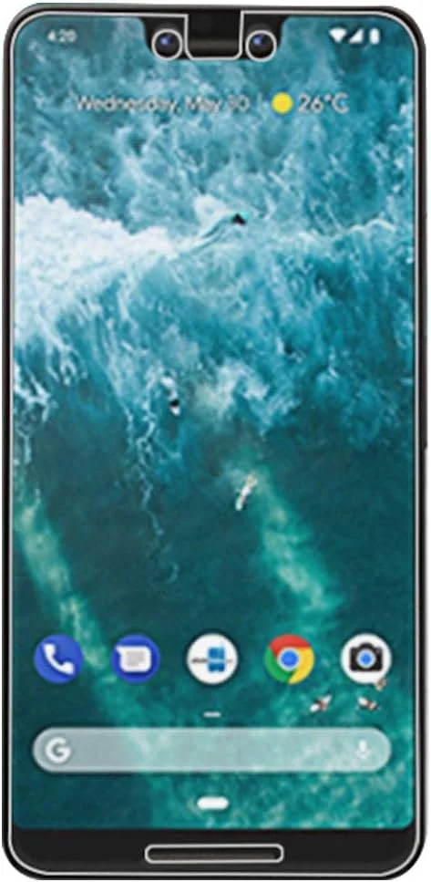 محافظ صفحه نمایش شیشه ای تمپرد 9H 2.5D مناسب برای گوگل پیکسل 3XL Wangyyy (رنگ: رنگ 1)