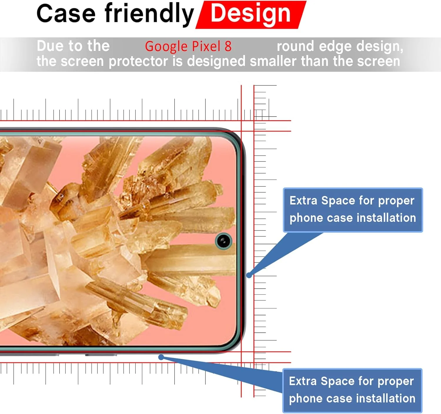 محافظ صفحه نمایش شیشه ای حرارت دیده AOKUMA برای موتورولا Moto G7 Power، [2 عدد] فیلم محافظ با کیفیت عالی، سازگار با قاب، لبه گرد راحت، ضد خرد شدن، ضد ضربه، ضد خش و ضد روغن
