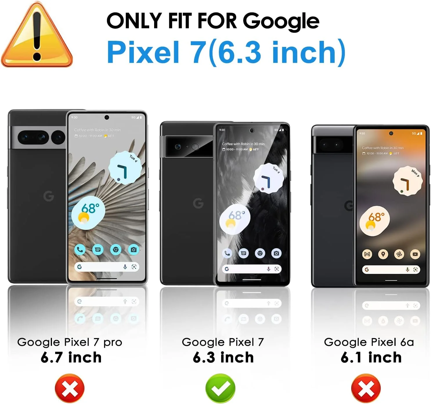 محافظ صفحه نمایش حریم خصوصی LYWHL [بسته 2+2] برای گوگل پیکسل 7 به همراه محافظ لنز دوربین، شیشه حرارت دیده ضد جاسوسی و ضد خش با سختی 9H برای پیکسل 7 6.3 اینچی [عدم پشتیبانی از باز کردن قفل با اثر انگشت]