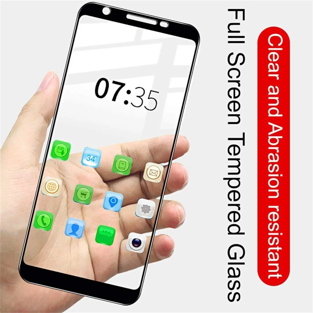 محافظ صفحه نمایش شیشه ای حرارت دیده ZCLINXHEFSDSS نسخه Pro+ با پوشش کامل 9H مناسب برای گوشی هوشمند Google Pixel 3a XL (مشکی) محافظ صفحه نمایش شیشه ای حرارت دیده ZCLINXHEFSDSS نسخه Pro+ با پوشش کامل 9H مناسب برای گوشی هوشمند Google Pixel 3a XL (مشکی)