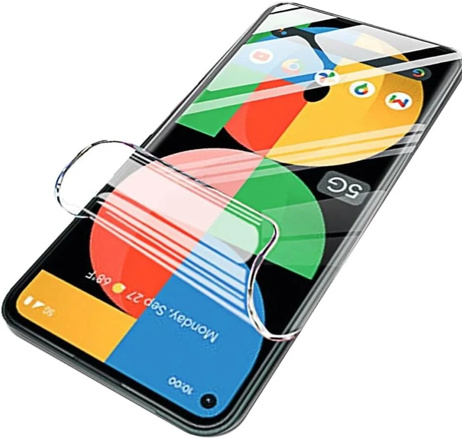 محافظ صفحه نمایش هیدروژل 100 برای گوگل پیکسل، بسته 2 عددی محافظ صفحه نمایش TPU شفاف، HD Clear (غیر شیشه ای)