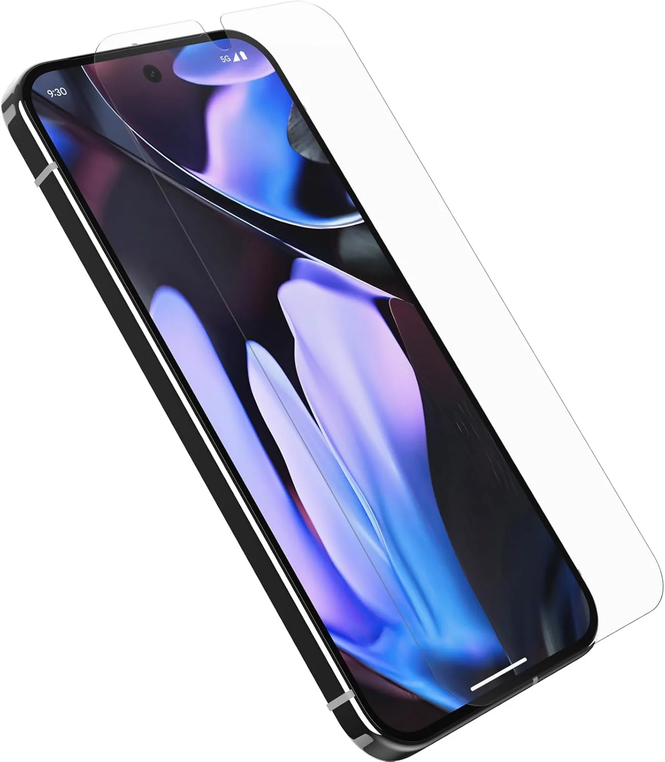 محافظ صفحه نمایش شیشه ای پریمیوم OtterBox برای Google Pixel 9 Pro XL، شیشه حرارت دیده، محافظت پیشرفته در برابر خراش، مقاوم در برابر سقوط تا ارتفاع 3 فوت